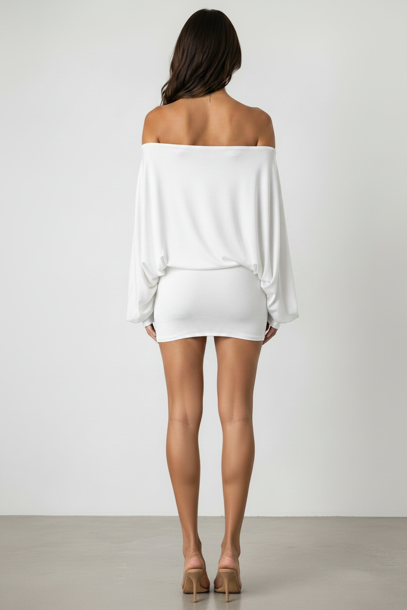 Solea Dress in White