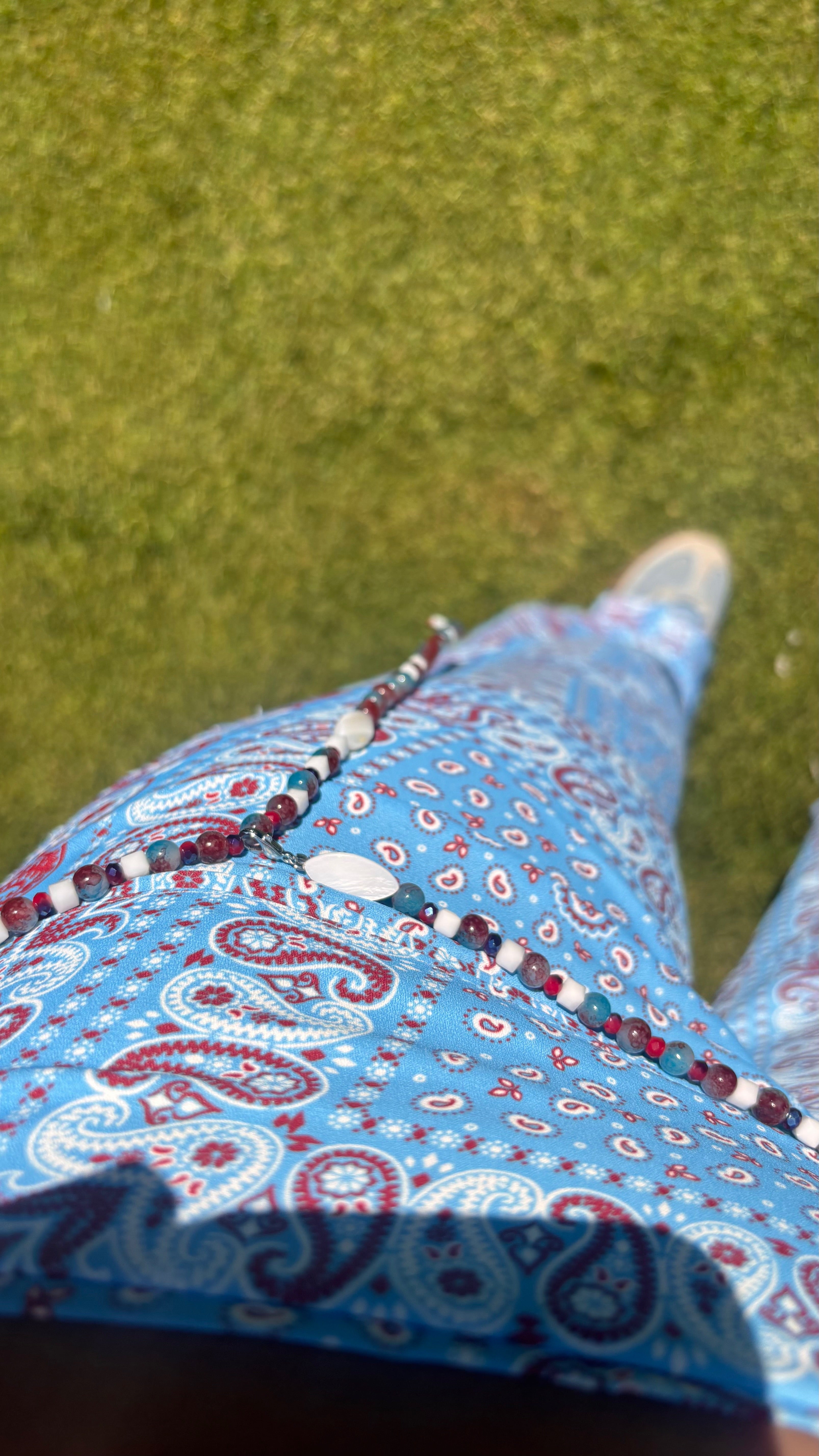 The Muse Beaded Belt Pants